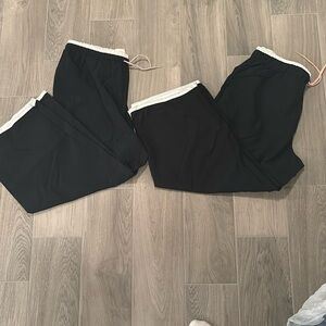 Two Pairs Flyte Women’s Black Pants Size XL